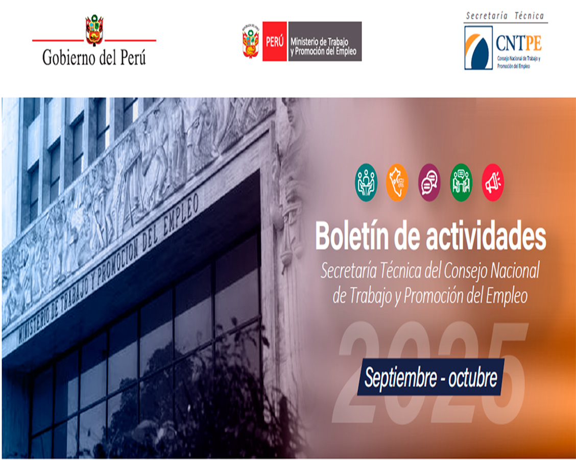 CNTPE Perú Septiembre y Octubre 2025